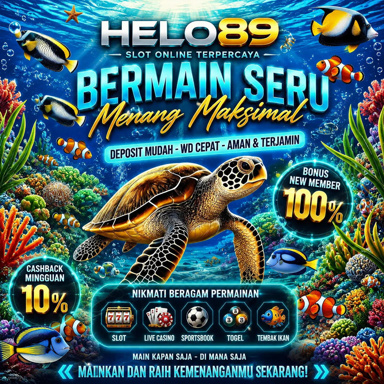 HELO89 Banner